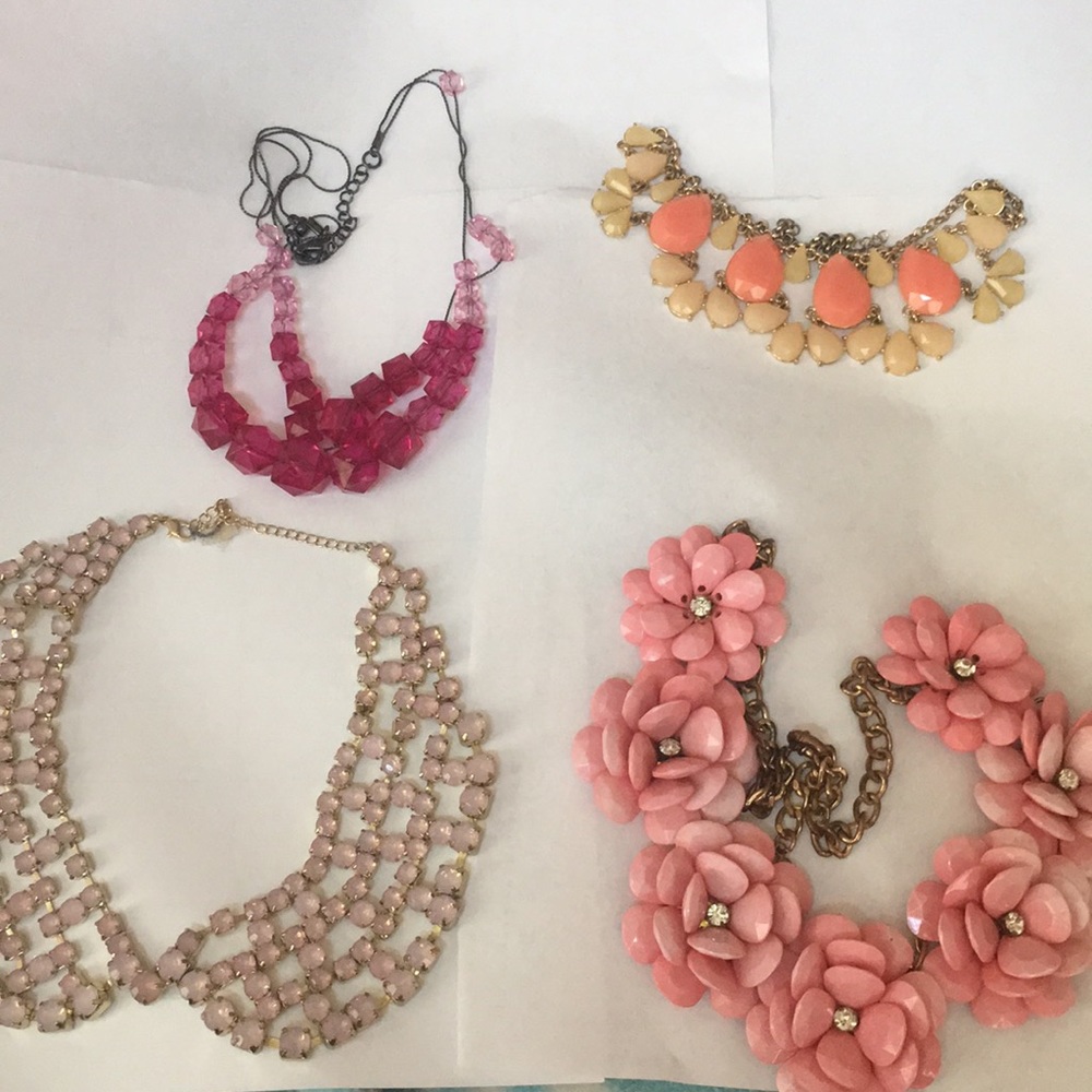 Pink necklace bundle